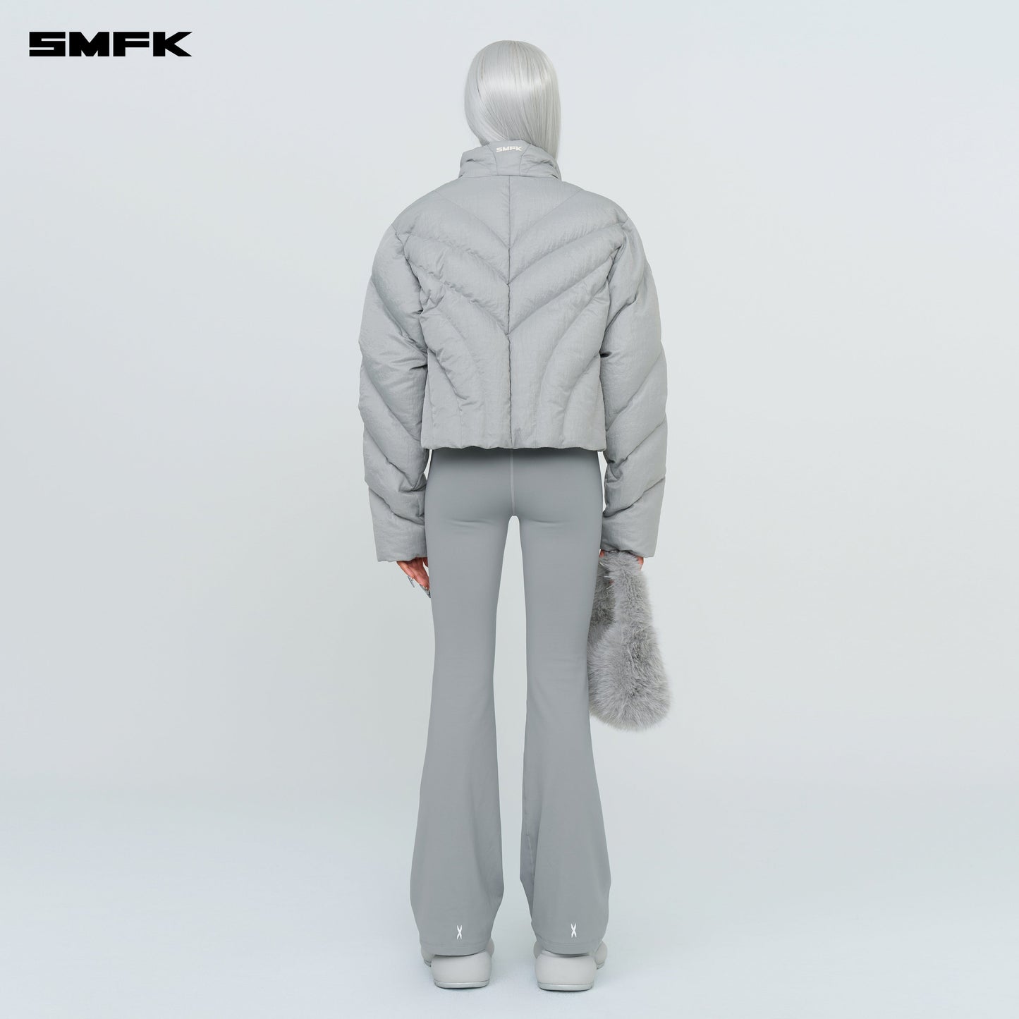 SMFK FUTURE X-Heat Shaping Flared Pants Gray