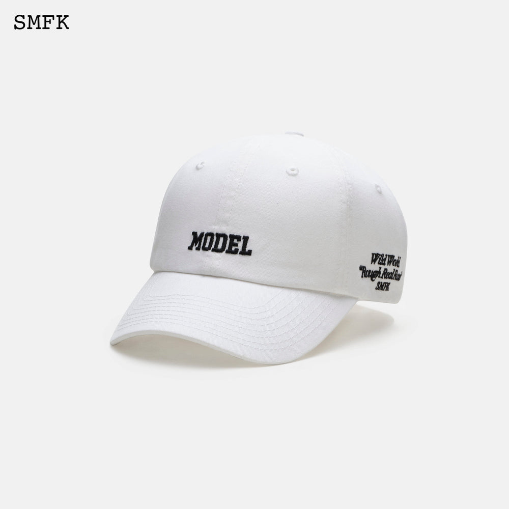 SMFK Model White Baseball Hat