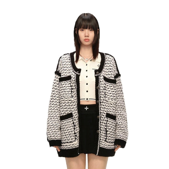 SMFK Stray Cloud Knit Jacket