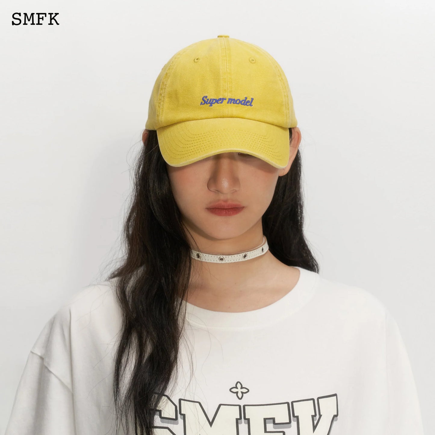 SMFK Super Model Yellow Baseball Hat