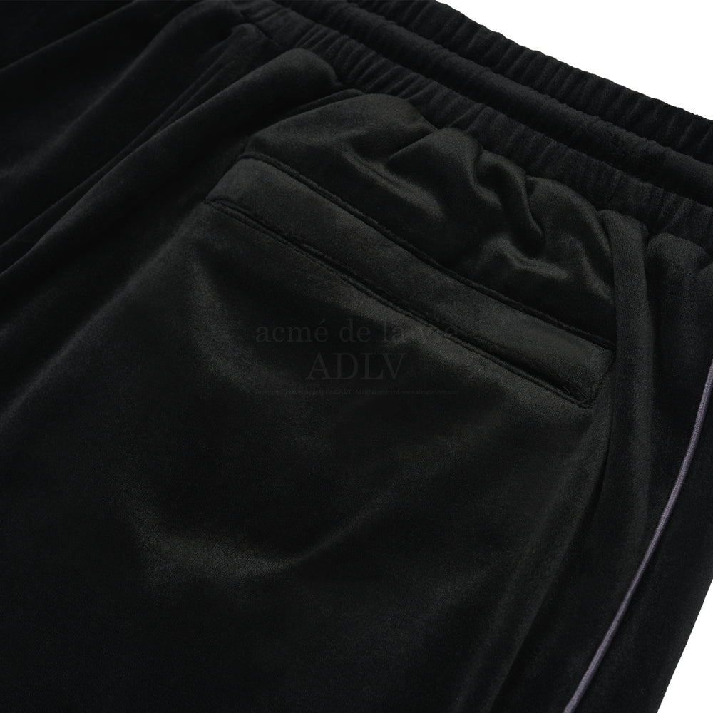 ADLV New Symbol Logo Velour Set Up Pants Black