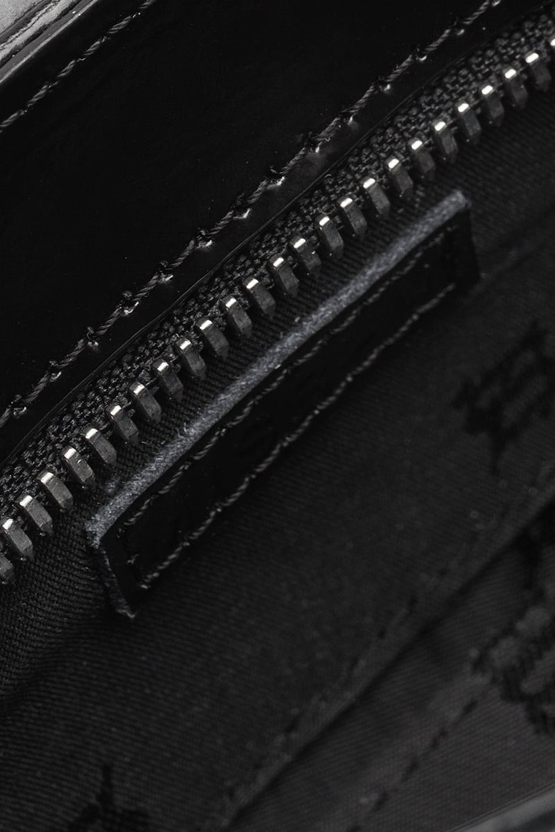 MISBHV Leather Shoulder Bag Mini Black