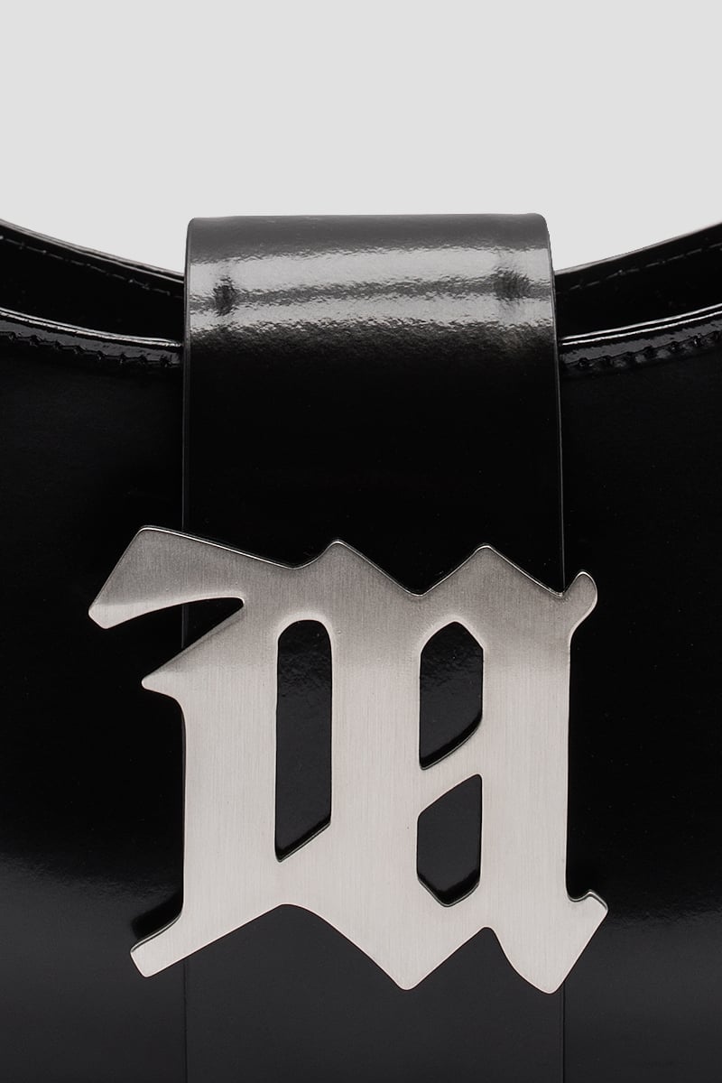MISBHV Leather Shoulder Bag Mini Black