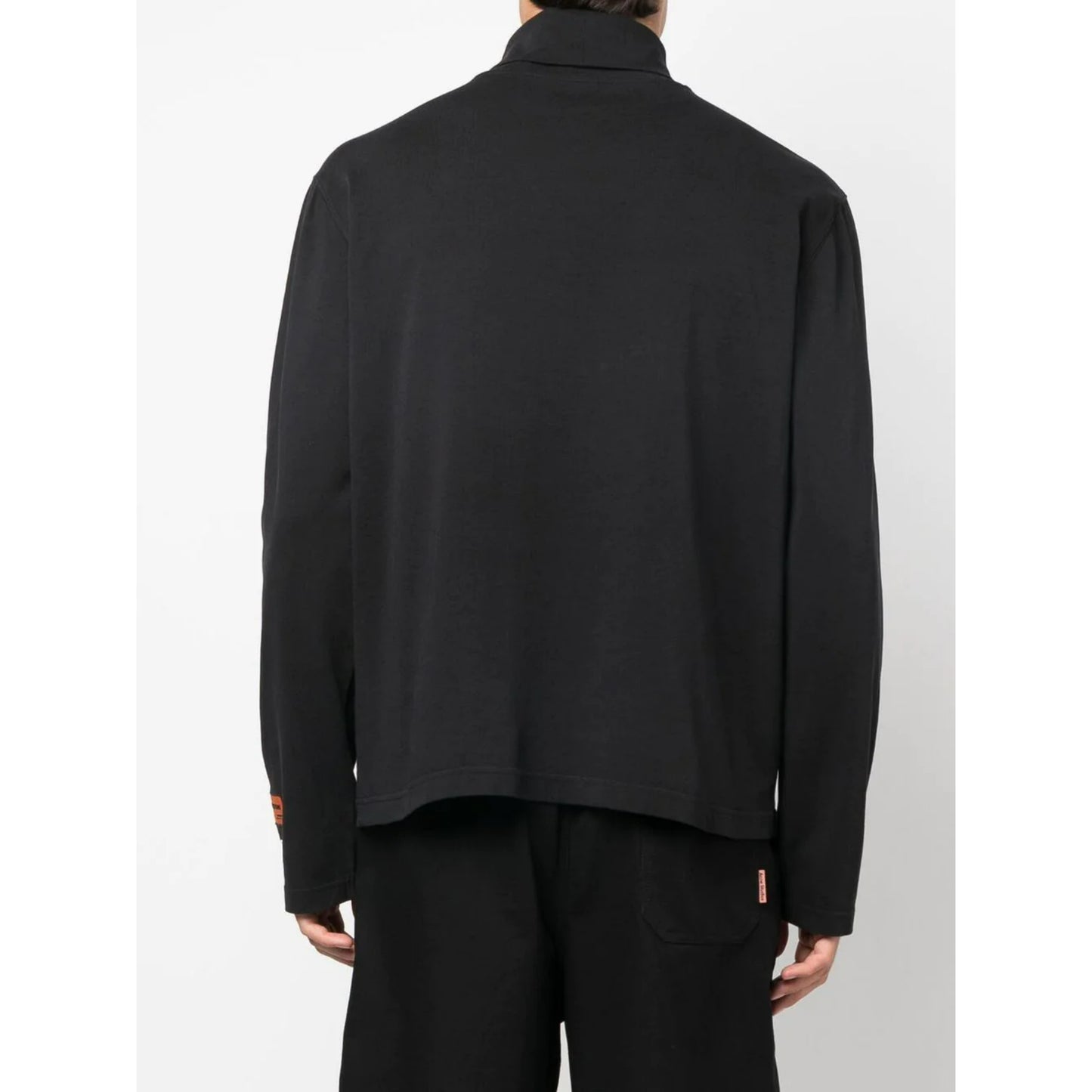 HERON PRESTON СТИЛЬ embroidery roll-neck jumper