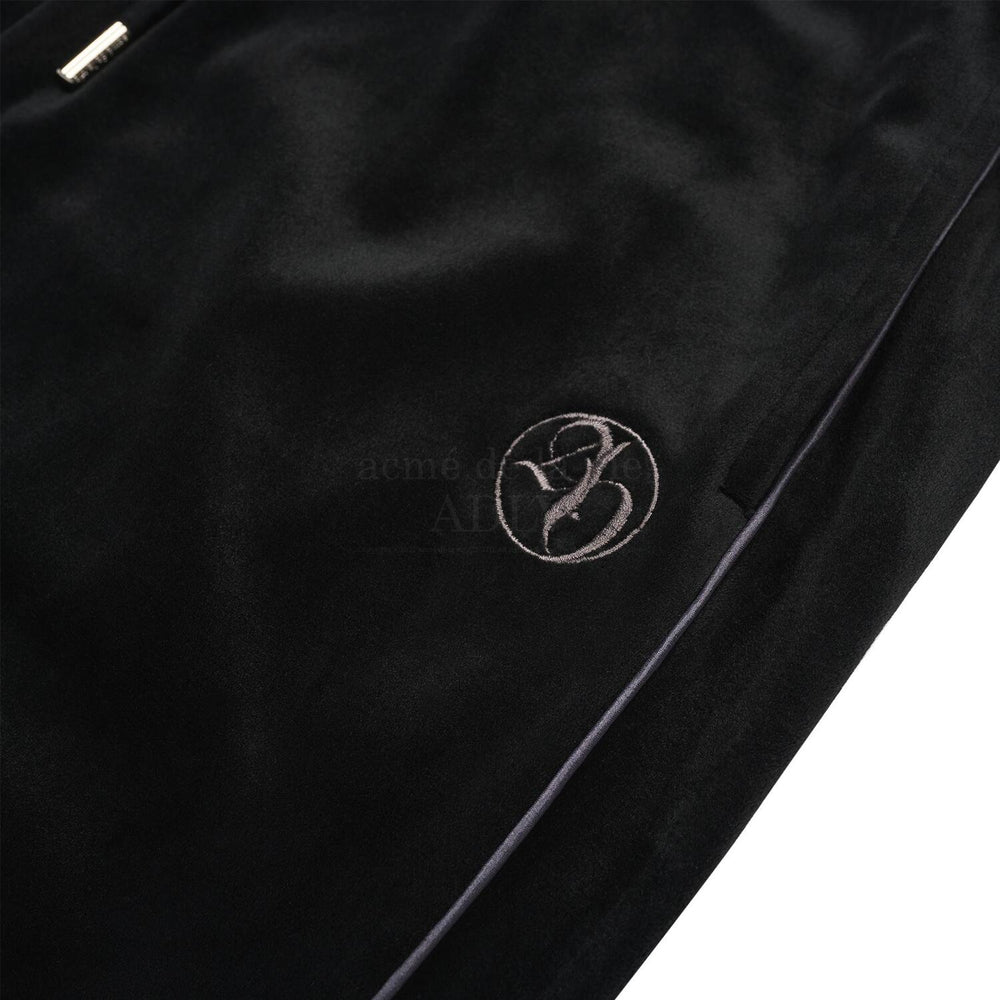 ADLV New Symbol Logo Velour Set Up Pants Black