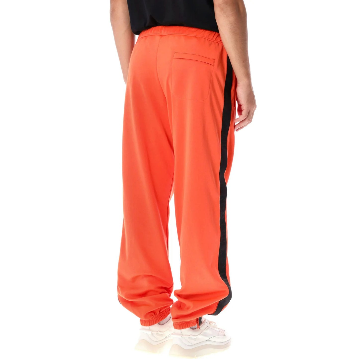 HERON PRESTON Logo Patch Track Pants - Orange