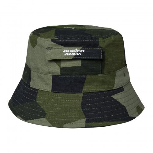 BA x ADLV Out Pocket Bucket Hat Camo Flage