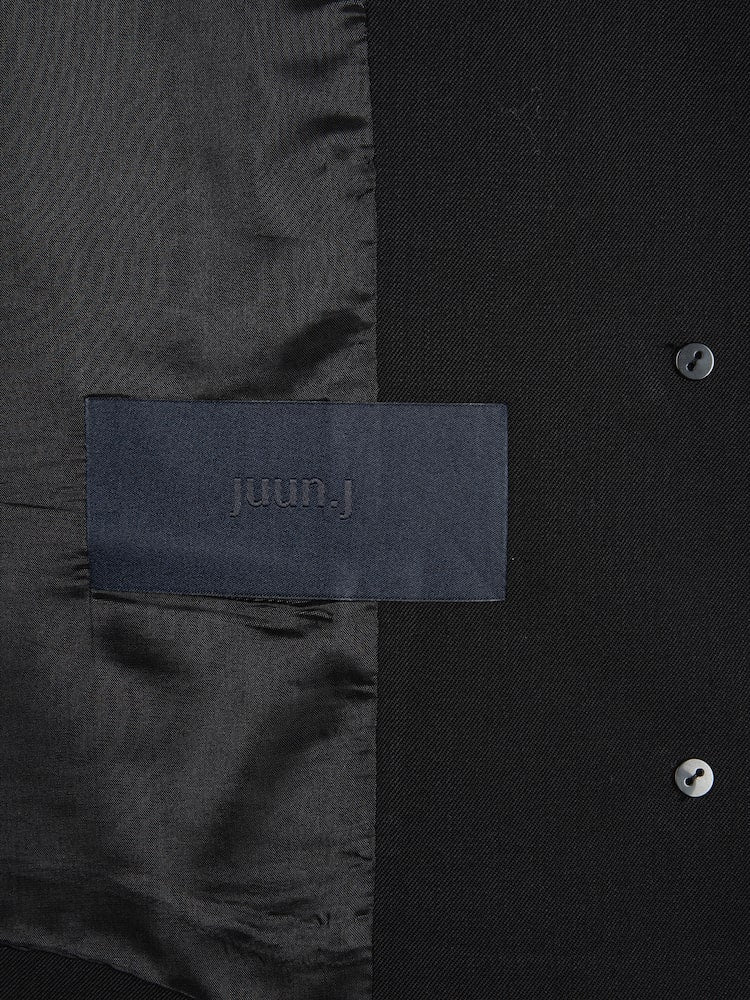 JUUN.J Single Crop Jacket Black