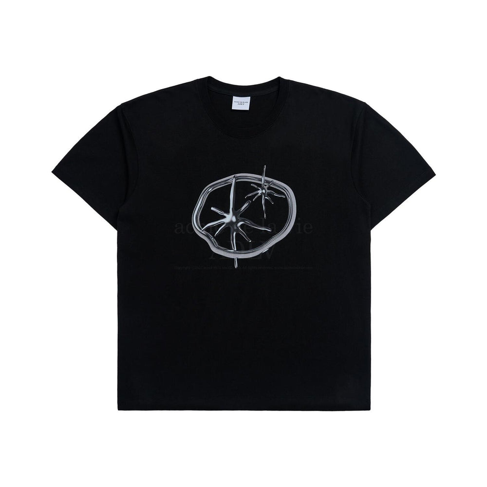 ADLV Creature Planet Logo Short Sleeve T-shirt Black