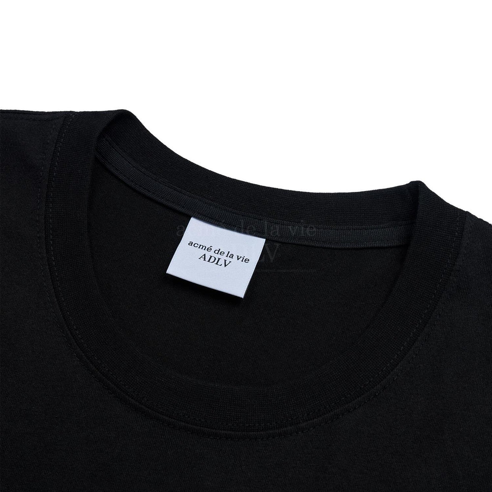 ADLV Creature Planet Logo Short Sleeve T-shirt Black